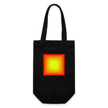 Pattern - Gift Bag for Bottles - black - Front
