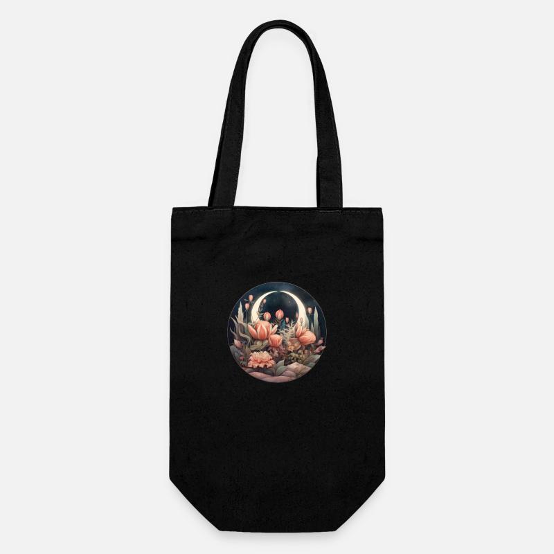 Monde des plantes - Sac à bouteille - noir