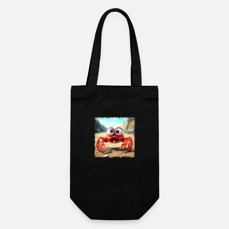 Crabe fou - Sac à bouteille - noir