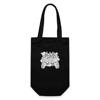 Controller Gaming Video Games Gamepad - Gift Bag for Bottles - black - Front