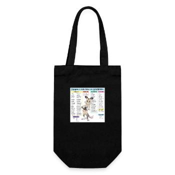Conjuguons le verbe freiner avec Lazy Manikou - Sac à bouteille - noir - Devant
