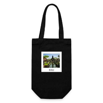 Bali - Geschenkbeutel für Flaschen - Schwarz - Vorne
