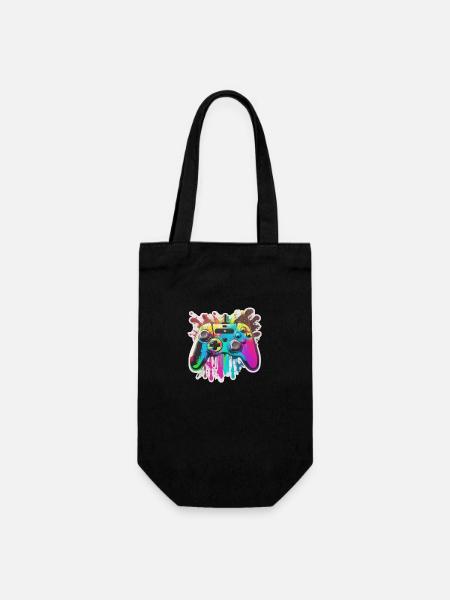 Contrôleur de jeu Rainbow Splash - Sac à bouteille - noir