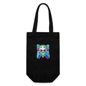 Skullhead Controller - Geschenkbeutel für Flaschen - Schwarz - Vorne