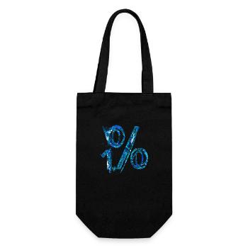 Internet email www drôle de mème grunge tech leters - Sac à bouteille - noir - Devant