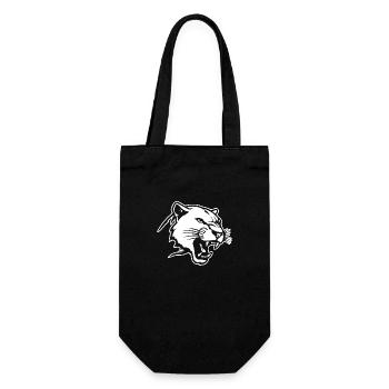 Panther Predator Jungle Wildcat - Gift Bag for Bottles - black - Front
