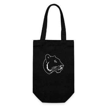 Panther Predator Jungle Wildcat - Gift Bag for Bottles - black - Front