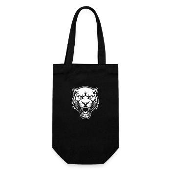 Panther Predator Jungle Wildcat - Gift Bag for Bottles - black - Front