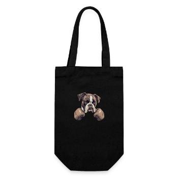 Boxers Best Friend A Loyal and Powerful Companion - Gift Bag for Bottles - black - Front