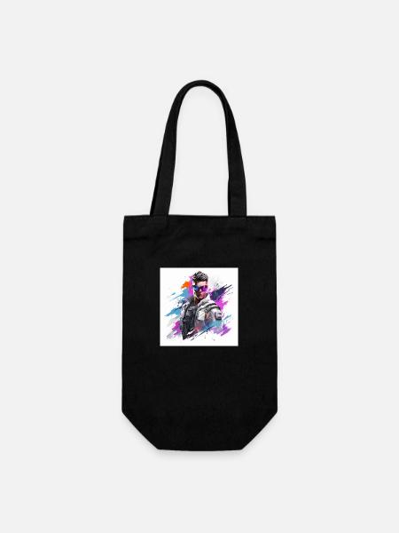 Art du jeu - Sac à bouteille - noir