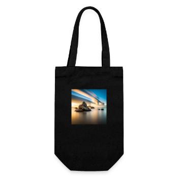 Sea of Dreams - Geschenkbeutel für Flaschen - Schwarz - Vorne