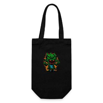 Graffiti Halloween Zombie Kid - Sac à bouteille - noir - Devant