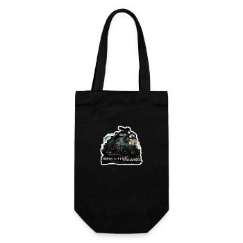 Train Life : Le train, c'est la vie - Sac à bouteille - noir - Devant