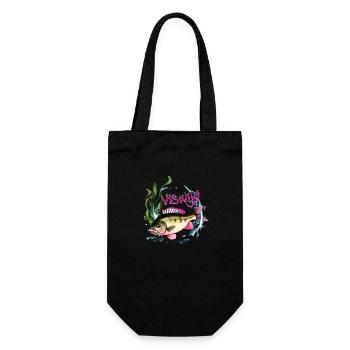 Femme de mer robuste Découvrez le style perche maritime! - Sac à bouteille - noir - Devant