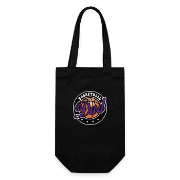 Basketball Dad - Geschenkbeutel für Flaschen - Schwarz - Vorne