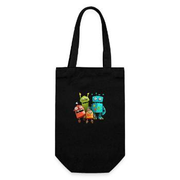 Robo Buddies: Fun-Filled Adventures - Gift Bag for Bottles - black - Front