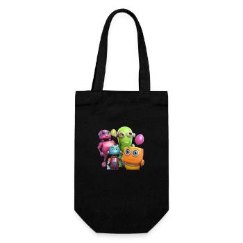 Robo Buddies: Fun-Filled Adventures - Gift Bag for Bottles - black - Front