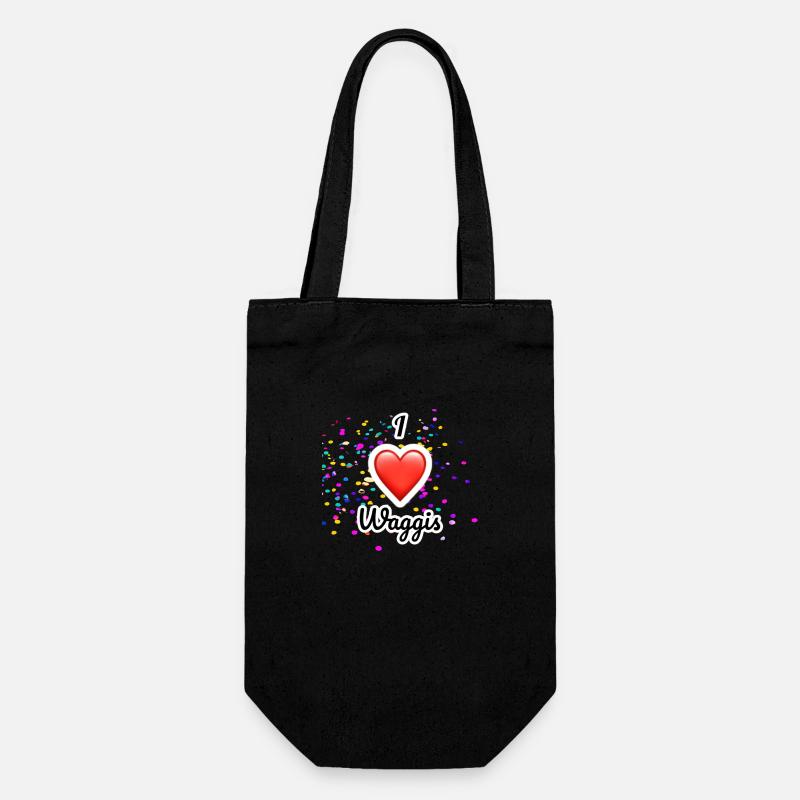 Fasnacht - Geschenkbeutel für Flaschen - Schwarz
