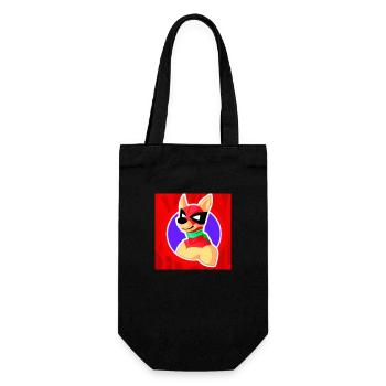 Cyberdoge#2 - Geschenkbeutel für Flaschen - Schwarz - Vorne