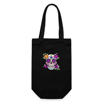 Dia de los Muertos - Gift Bag for Bottles - black - Front