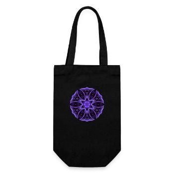 Mantra 4 - Geschenkbeutel für Flaschen - Schwarz - Vorne
