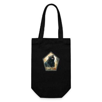 VANCOUVER ISLAND - Gift Bag for Bottles - black - Front