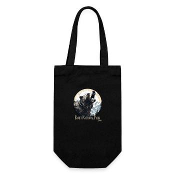 Banff National Park - Gift Bag for Bottles - black - Front