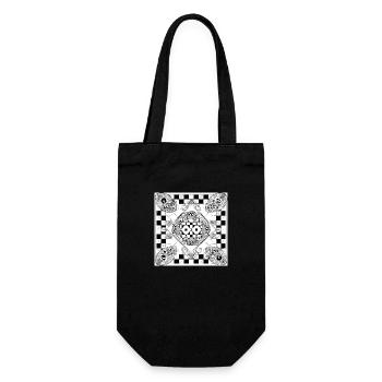 Echiquier Alien n°1 - Sac à bouteille - noir - Devant