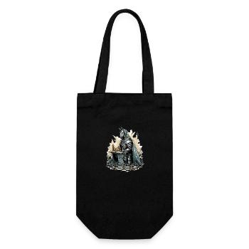 Le cavalier joueur - Sac à bouteille - noir - Devant