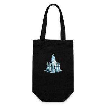 Laurent disguised as a piece - Gift Bag for Bottles - black - Front