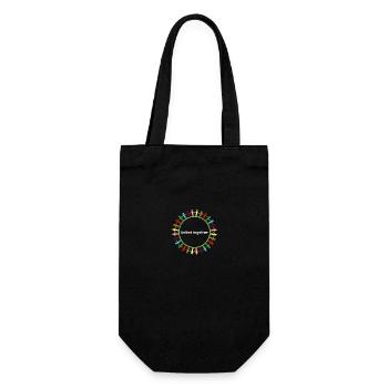 Unis ensemble - Sac à bouteille - noir - Devant