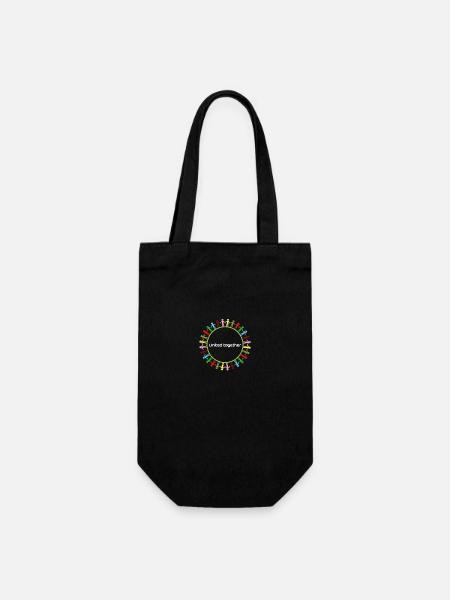 Unis ensemble - Sac à bouteille - noir