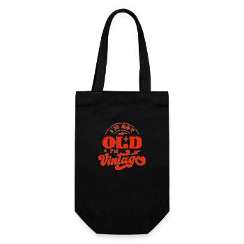 50e anniversaire vintage rétro Né en 1973 Anniversaire - Sac à bouteille - noir - Devant