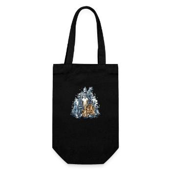 Chess carnage - Gift Bag for Bottles - black - Front