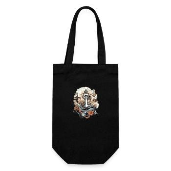 L'ancre du capitaine - Sac à bouteille - noir - Devant