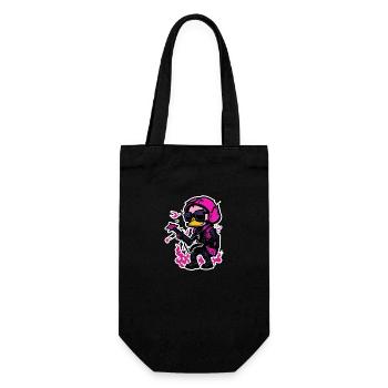 Canard de roche - Sac à bouteille - noir - Devant