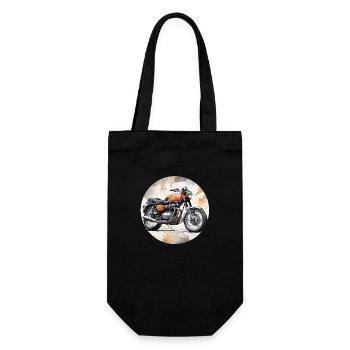 Vintage Heaven - Gift Bag for Bottles - black - Front