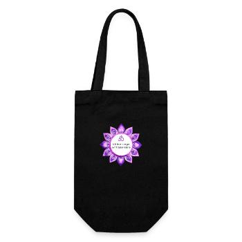 I share energy, not my cookies. - Gift Bag for Bottles - black - Front