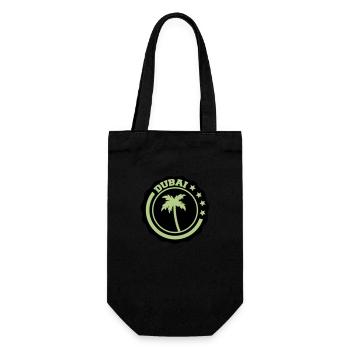Dubai - Gift Bag for Bottles - black - Front
