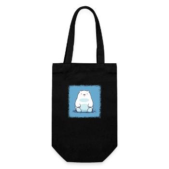 humor black matters celebrity graphic tees sayings - Gift Bag for Bottles - black - Front