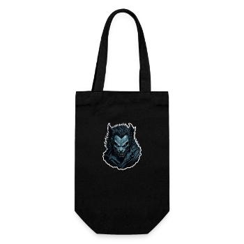 Loup-garou - Sac à bouteille - noir - Devant