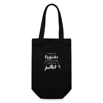 Femmes parfaites nées en juillet - Sac à bouteille - noir - Devant