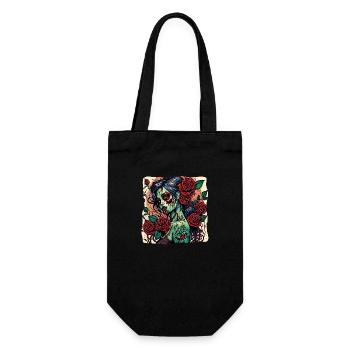 Fille monstre - Sac à bouteille - noir - Devant