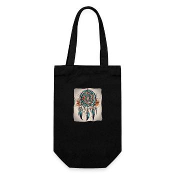 Dreamcatcher - Gift Bag for Bottles - black - Front