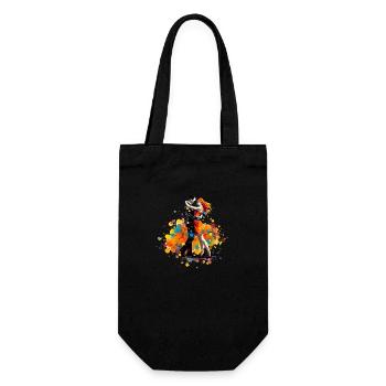 Dancing as an art - Gift Bag for Bottles - black - Front