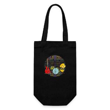 Musical instruments - Gift Bag for Bottles - black - Front