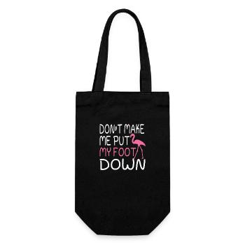 NE ME FAITES PAS POSER LE PIED - Sac à bouteille - noir - Devant