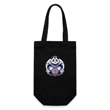 Roi des pandas - Sac à bouteille - noir - Devant