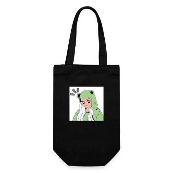 I don`t know - Geschenkbeutel für Flaschen - Schwarz - Vorne