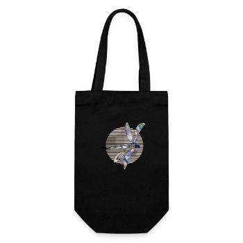 Libellule - Sac à bouteille - noir - Devant